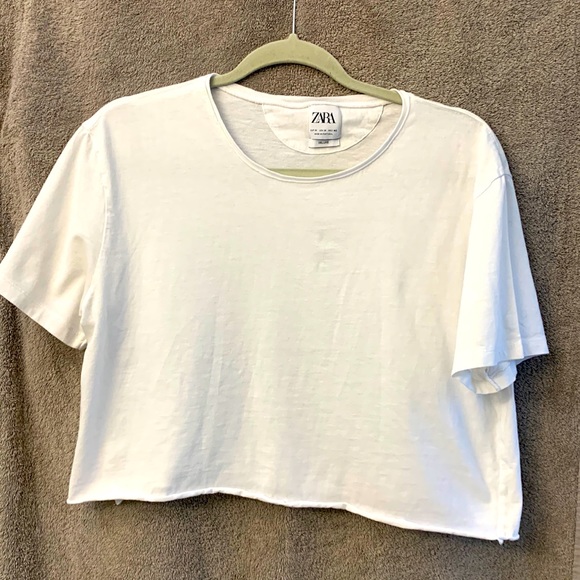 “Zara” Cut off Crop Top - Picture 1 of 2